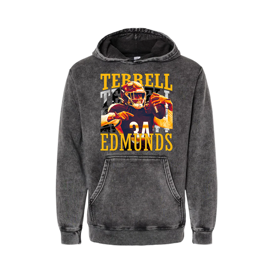 Terrell Edmunds Vintage Mineral Wash Hoodie