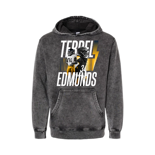 Terrell Edmunds Retro Mineral Wash Hoodie
