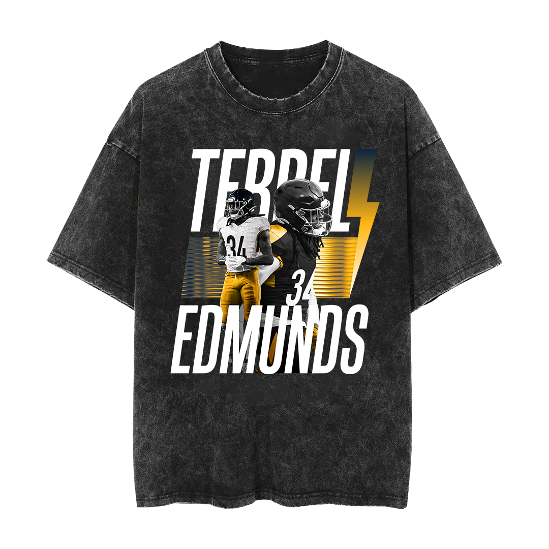 Terrell Edmunds Retro Mineral Wash Shirt